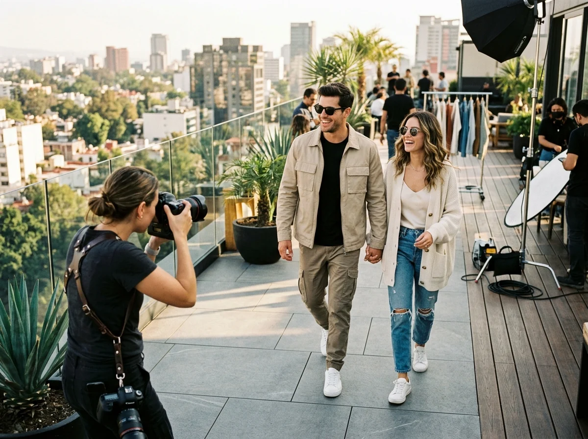 Campañas de Moda y Lookbooks en CDMX